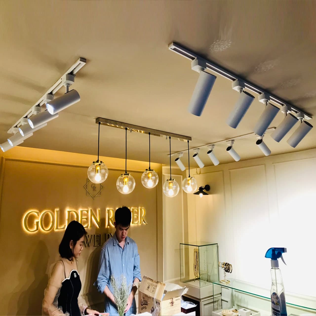 Đèn Rọi Thanh Ray Ống Bơ 20w - ảnh phụ 10