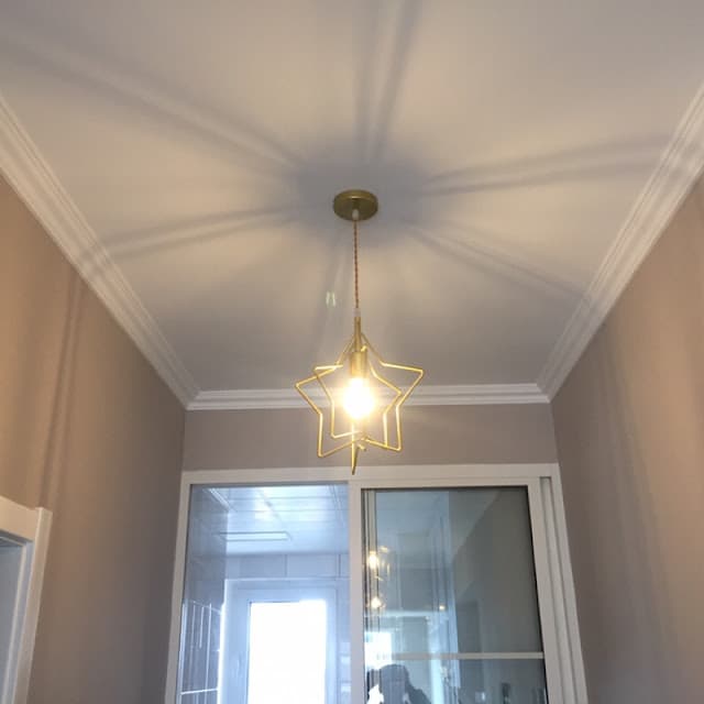 Đèn Thả Trần Hình Kim Cương Cuốn Dây Thừng N1 - ảnh phụ 4