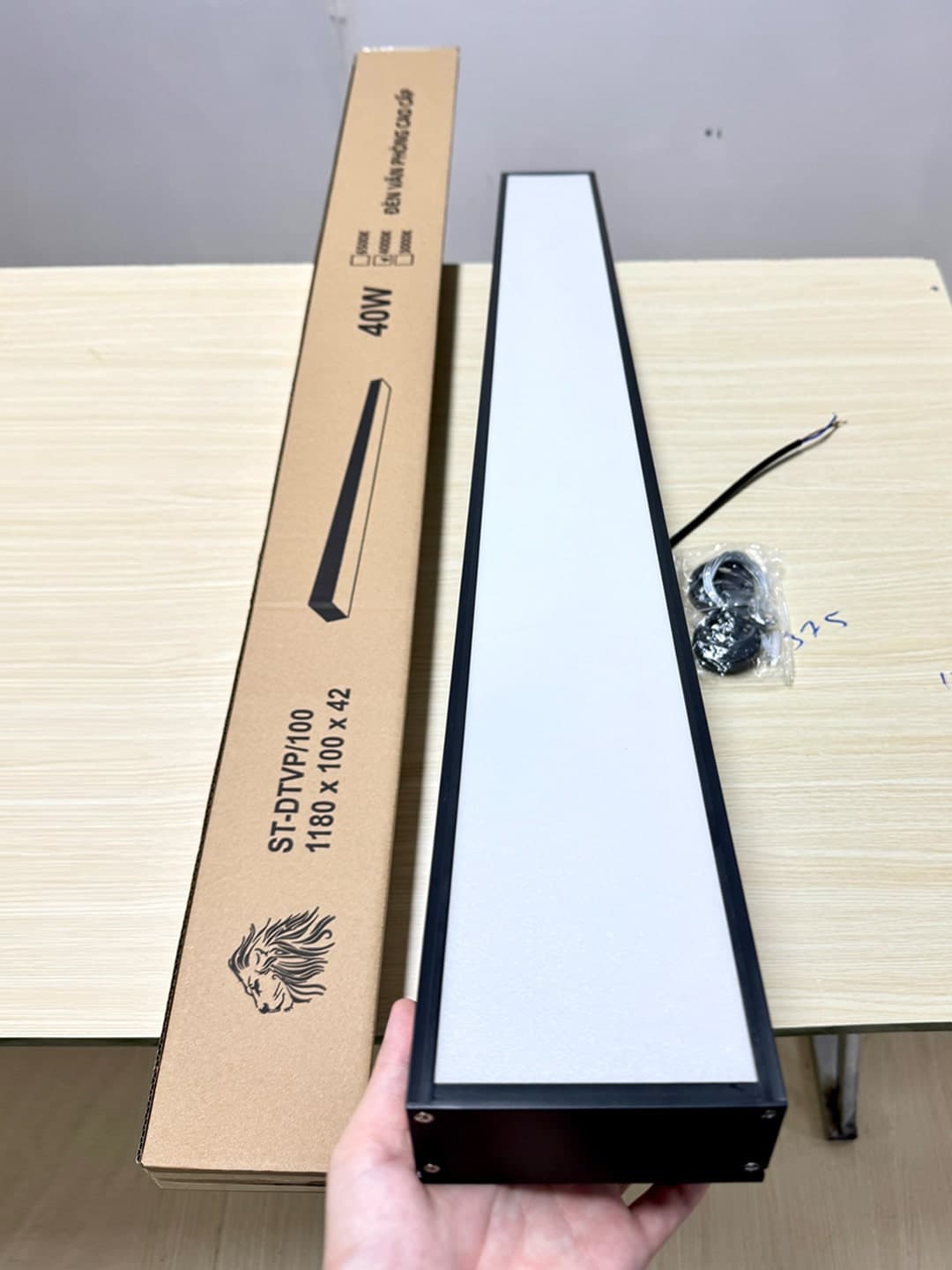 Đèn Thả Văn Phòng 1200x200x40 48W - ảnh phụ 7