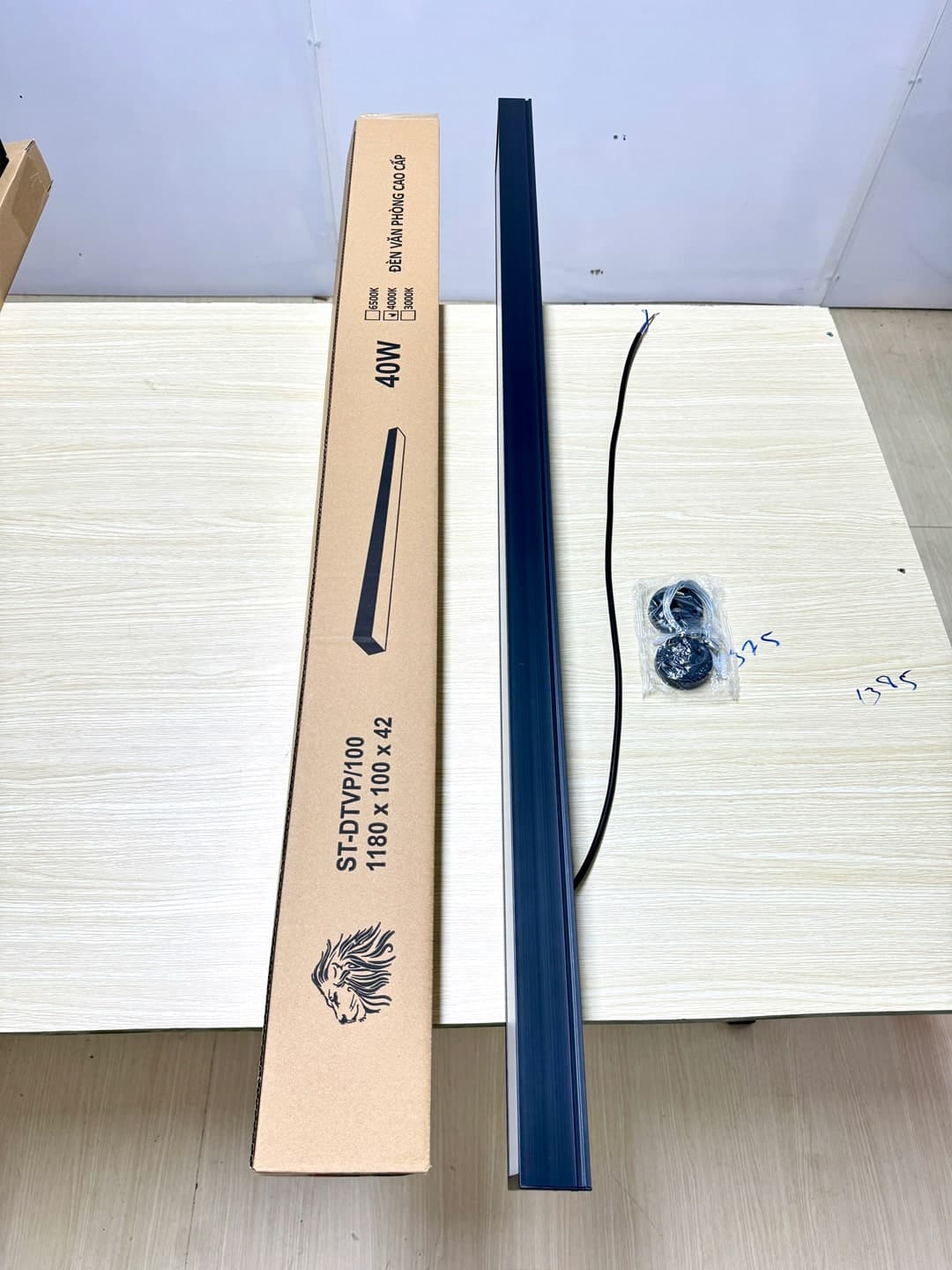 Đèn Thả Văn Phòng 1200x100x40 40W - ảnh phụ 7