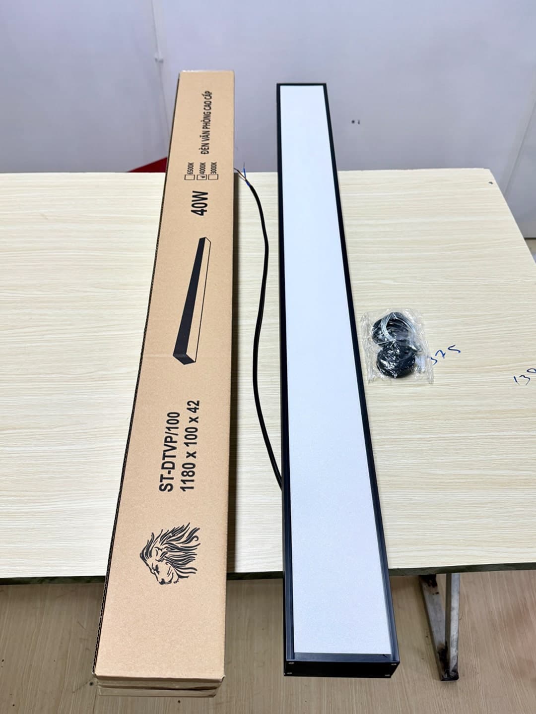 Đèn Thả Văn Phòng 1200x100x40 40W - ảnh phụ 8