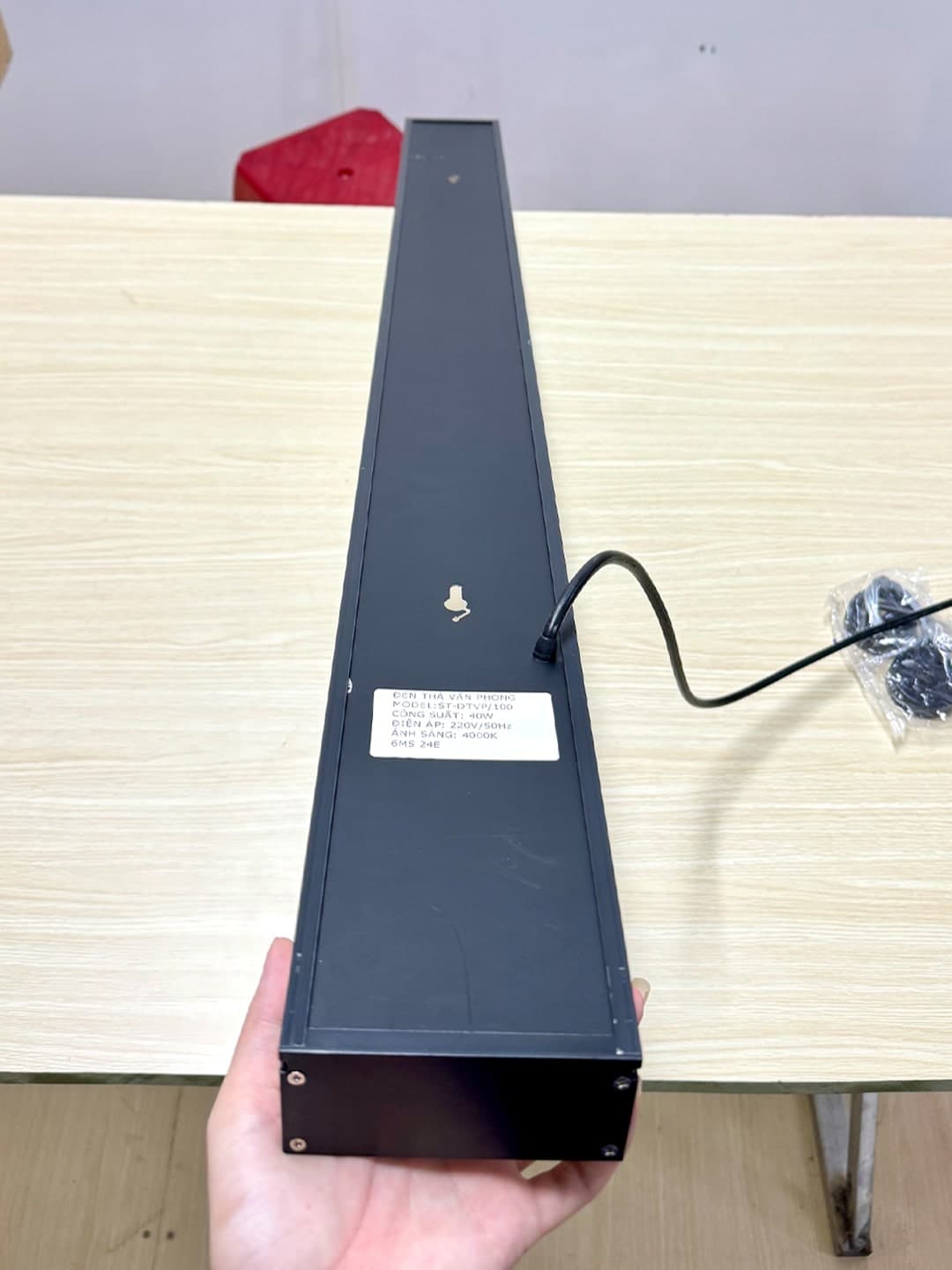 Đèn Thả Văn Phòng 1200x100x40 40W - ảnh phụ 10