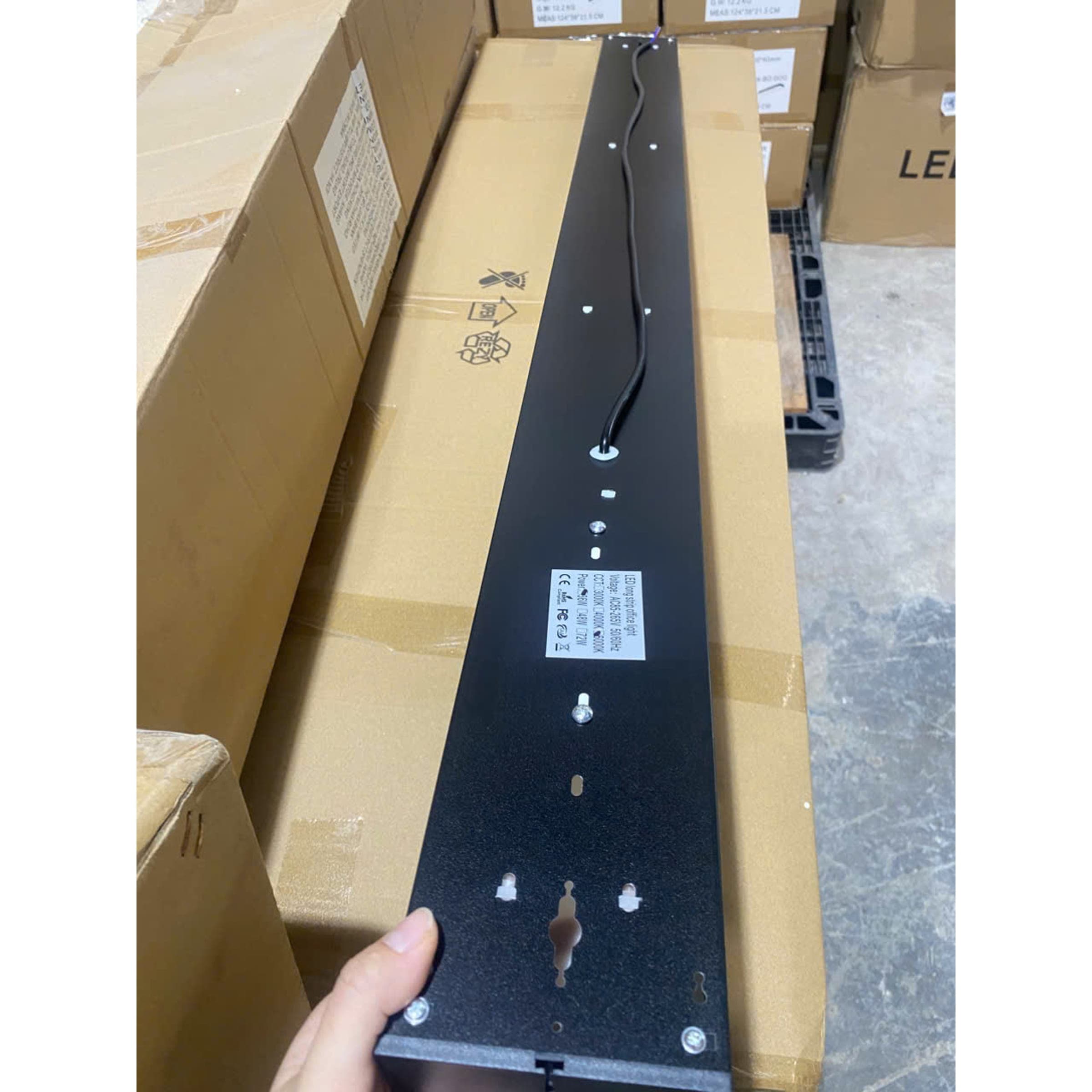 Đèn Thả Văn Phòng 1200x100x40 36W - ảnh phụ 3