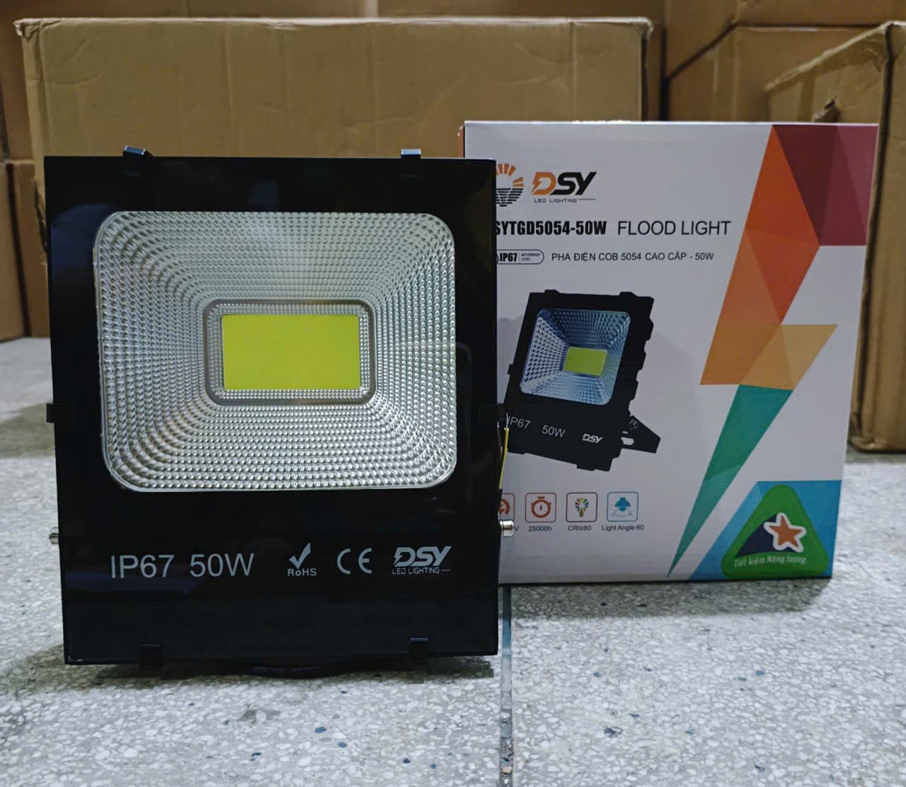 Đèn Pha Điện COB 5054 – 100W DSY - ảnh phụ 5